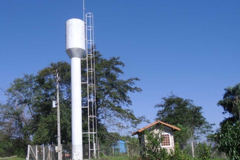 Tanque de agua potable en el interior de Paraguay.| Senasa