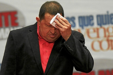 Hugo Chávez, en una imagen de feberero de 2012. | Reuters