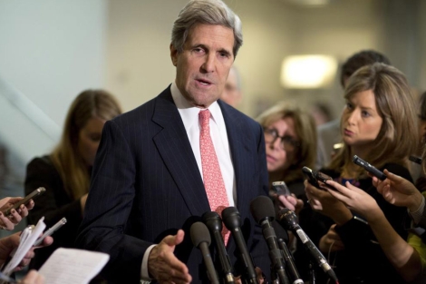 John Kerry habla ante los medios.| Reuters