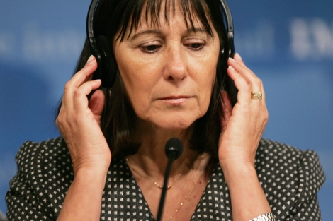 La ex ministra Felisa Miceli, en una imagen de 2007. | Afp