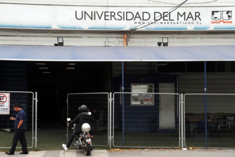 La clausurada Universidad del Mar.| Reuters