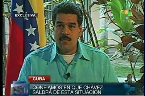 Nicols Maduro, durante la entrevista concedida en La Habana. | Afp
