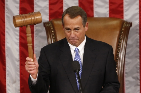 El republicano, John Boehner, reelegido lder de la Cmara de los Representantes. | Reuters