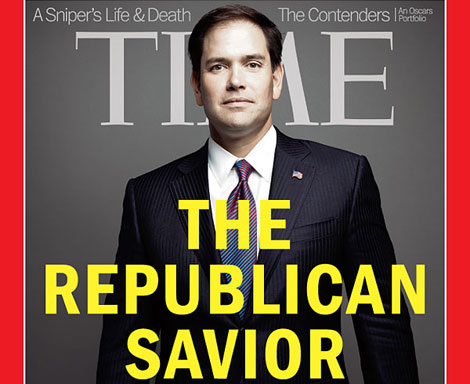 Marco Rubio, portada de Time