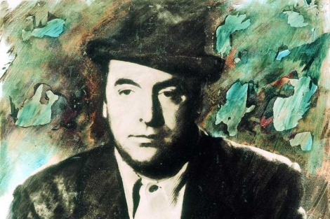 Retrato de Pablo Neruda.| Enrique Zamudio