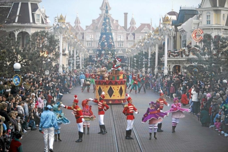 Desfile en Disneyland.