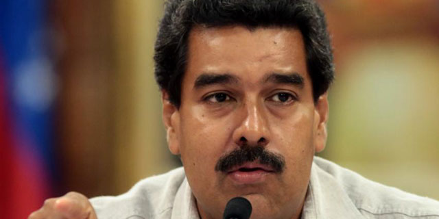 Nicols Maduro en una de sus comparecencias.| Afp