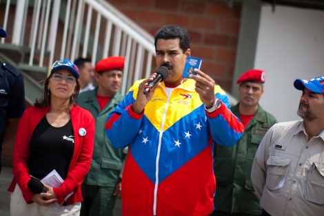 El presidente Nicols Maduro en una comparecencia. | Efe