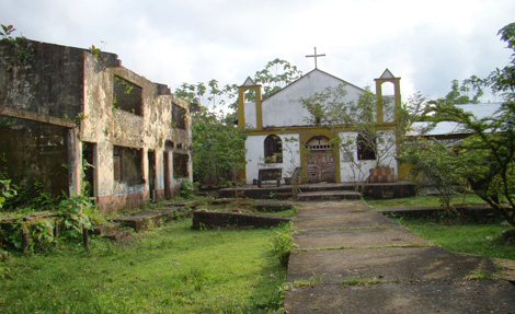 Iglesia en la que murieron 119 personas. | Foto: S. H.