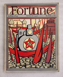 Desfile en la Plaza Roja para la portada de la revista Fortune en marzo 1932.