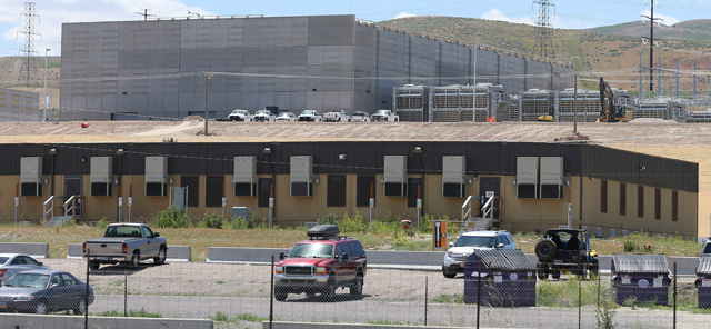 Imagen del edificio de la agencia NSA en Bluffdale, Utah. | Efe