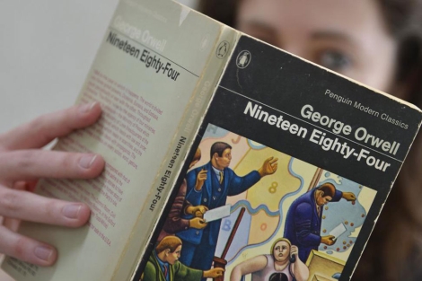 La novela de George Orwell.| Reuters