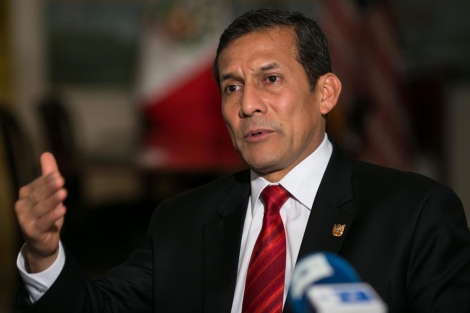 Presidente de Perú, Ollanta Humala durante su reciente visita a Washington | Efe