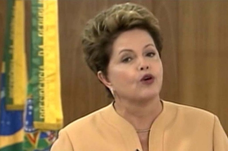 La presidenta de Brasil, Dilma Roussef | AFP