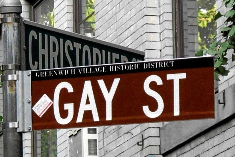 Cruce de las calles Gay St y Christopher, en el Village.| Carlos Fresneda
