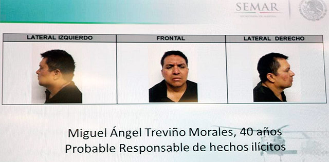 Fotografías del SEMAR del capo del narcotráfico Miguel Ángel Treviño. | Efe