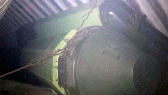 Parte del material blico hallado en el barco. | Foto: Pnama Amrica