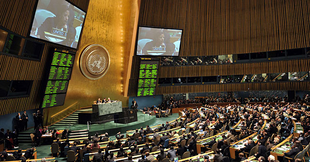Asamblea general de Naciones Unidas. | Reuters
