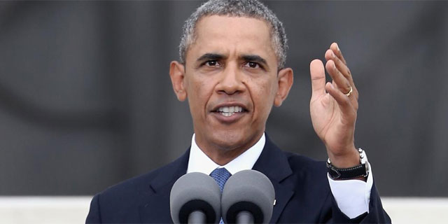 Obama durante su discurso de ayer. | Foto: Afp