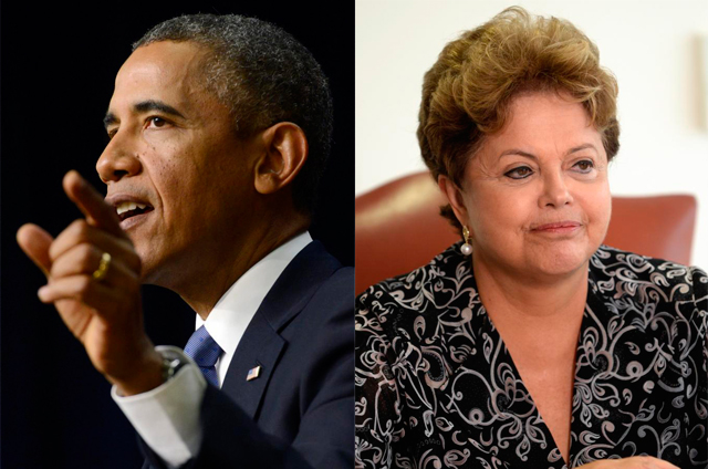 Los dirigentes Barack Obama y Dilma Rousseff. | Efe | Afp