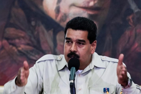 Nicols Maduro, durante un acto en Caracas. | Efe
