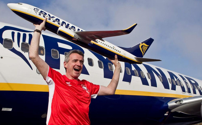 El presidente de Ryanair, Michael O'Leary.