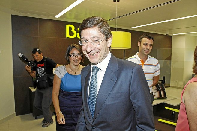 José Ignacio Goirigolzarri, presidente de Bankia, en Alicante.