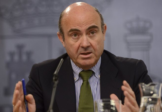 El ministro de Economa y Competitividad, Luis De Guindos