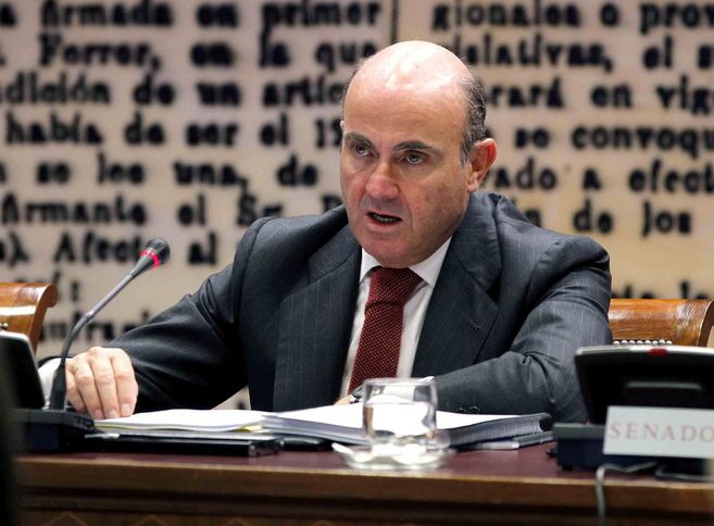 El ministro de Economa, Luis de Guindos