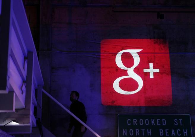 El logo del buscador Google Plus durante su presentacin.