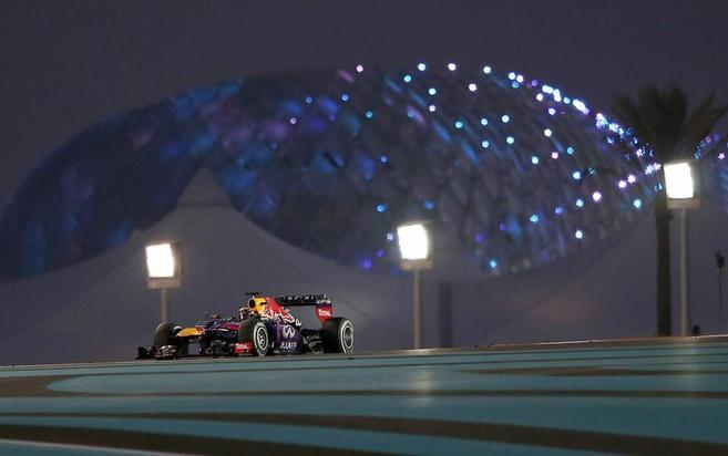Sebastian Vettel, durante el Gran Premio de Abu Dhabi.
