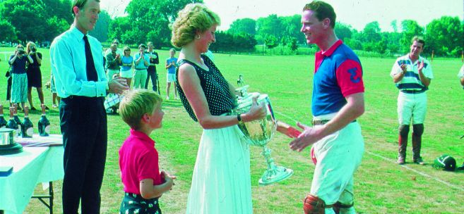 La princesa Diana y James Hewitt