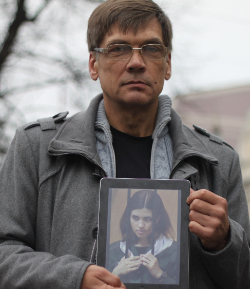 Andrei Tolokoniko, el padre de la líder de Pussy Riot.