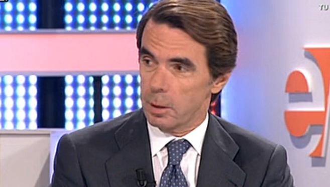 Aznar en Antena 3.