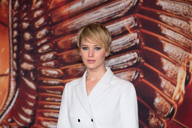 Jennifer Lawrence, este martes en Berln.