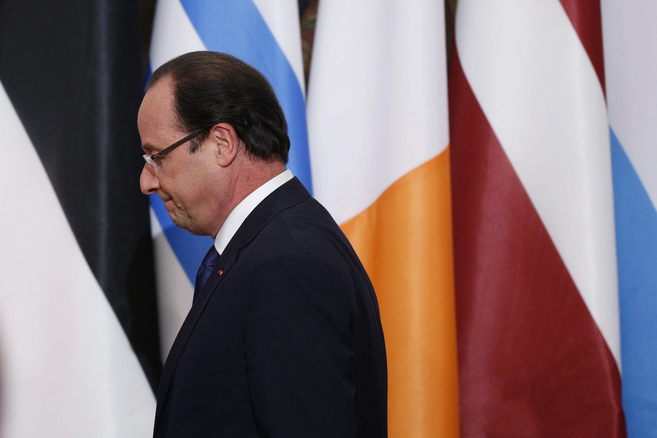 François Hollande, presidente de Francia, en la pasada cumbre del...