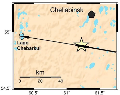 El meteorito de Rusia provocó un terremoto a más de 4.100 kilómetros de distancia