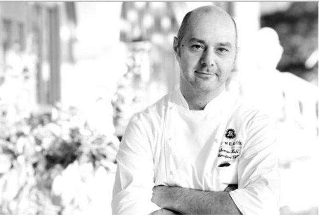 El cocinero austriaco Thomas Kahl, chef del restaurante Es Fum hasta...