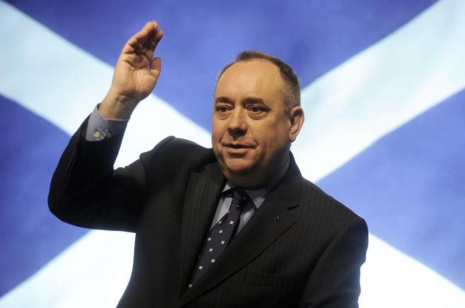 Alex Salmond, el ministro principal de Escocia.