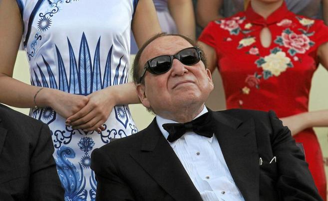 El empresario y magnate, Sheldon Adelson