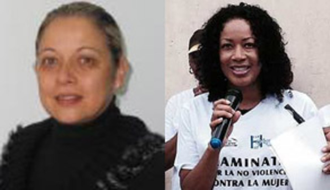 Mara Paulina Riveros y Nigeria Rentera Lozano.