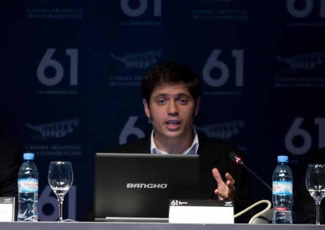 El ministro de Economía argentino, Axel Kicillof.