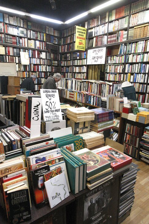 La librera Canuda de Barcelona cerr la semana pasada tras 82...