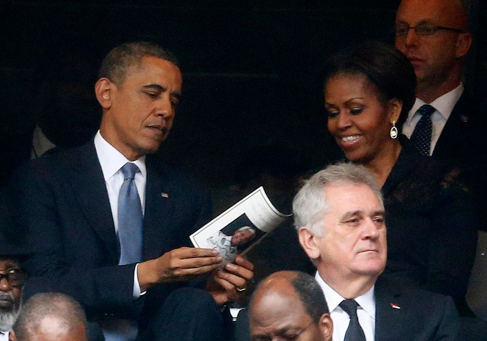 Barack Obama  y Michelle
