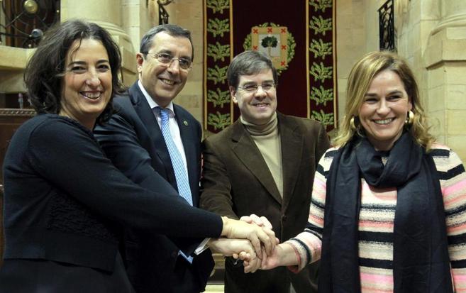 PNV, PSE y PP aplican su pacto para aprobar los presupuestos de Bizkaia ...