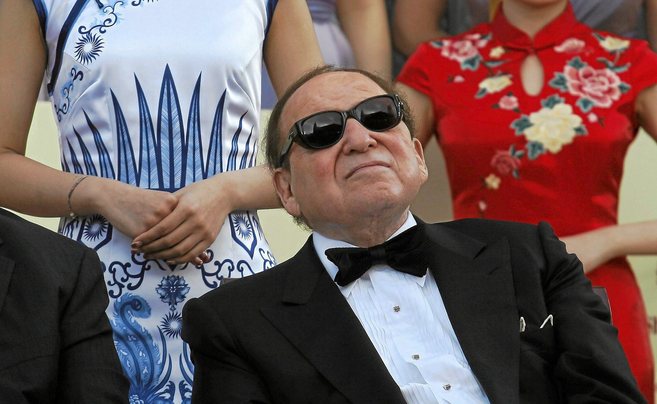 El magnate de Las Vegas Sands, Sheldon Adelson.