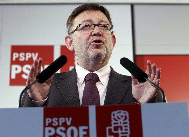 El secretario general de los socialistas valencianos, Ximo Puig.