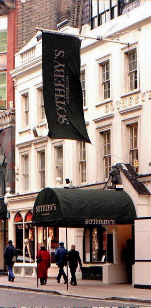La sede de Sotheby's en New Bond Street.