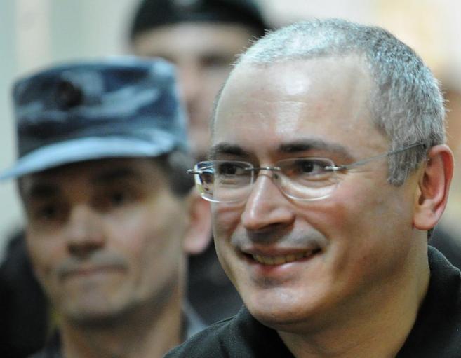 El magnate ruso del petrleo Mijail Jodorkovski.