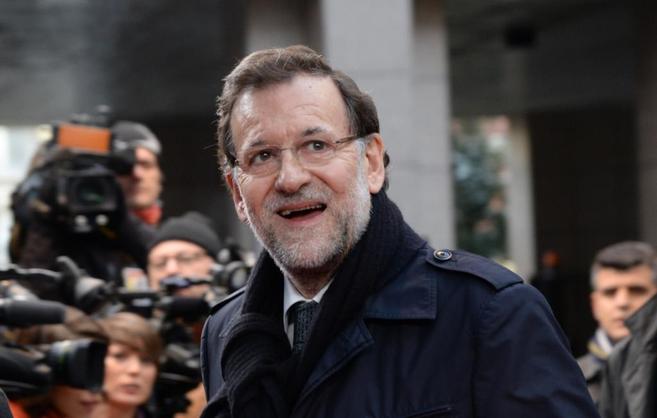 Mariano Rajoy a su llegada a la reunin de los jefes de Estado y de...